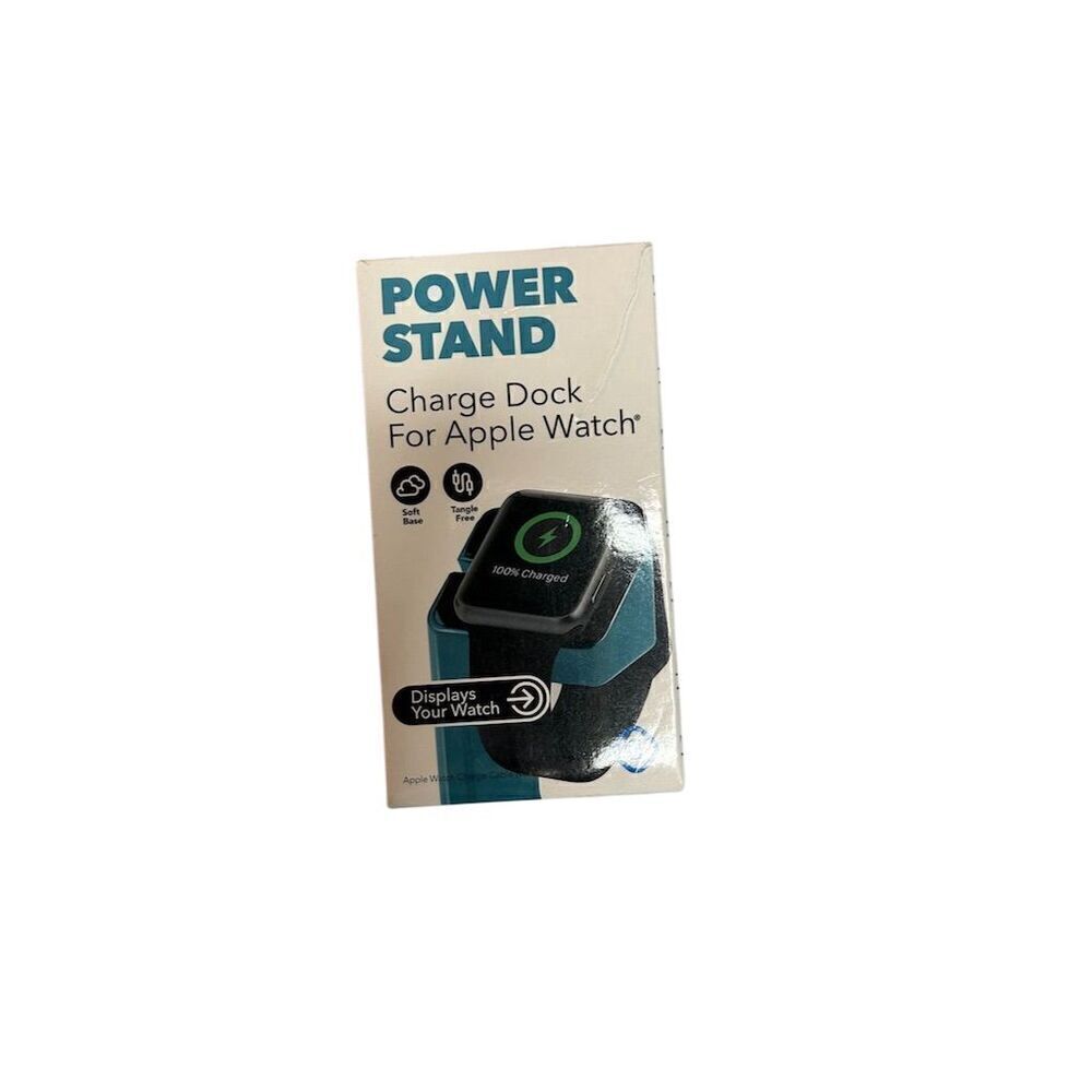 Power Stand Charge Dock for Apple Watch blue